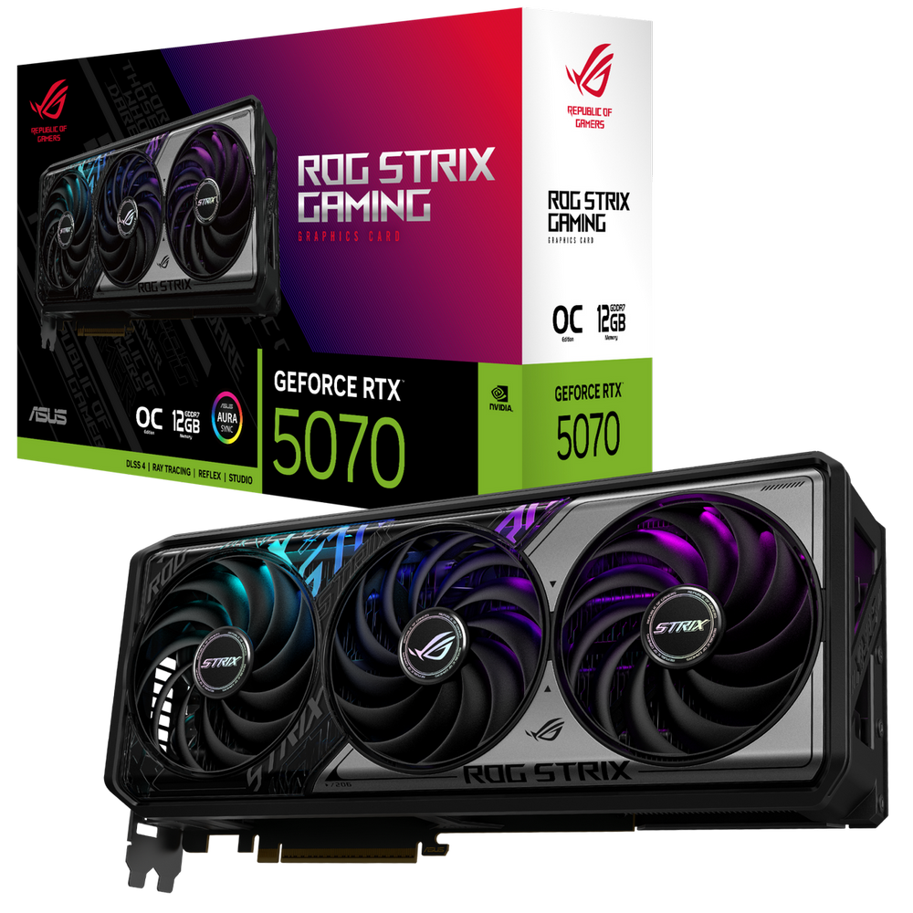 Видеокарта ASUS ROG-STRIX-RTX5070-O12G-GAMING