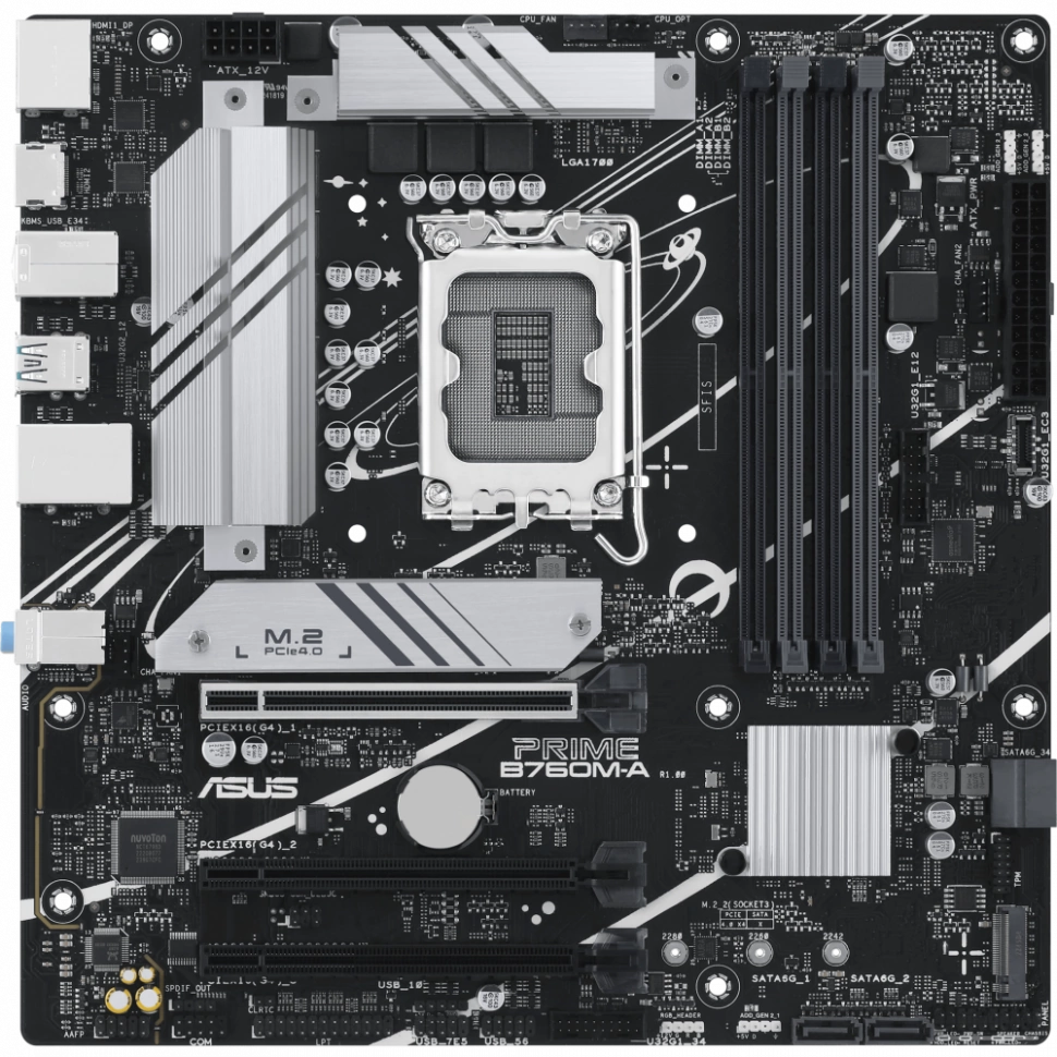 Материнская плата Asus PRIME B760M-A-CSM (90MB1EK0-M1EAYC)