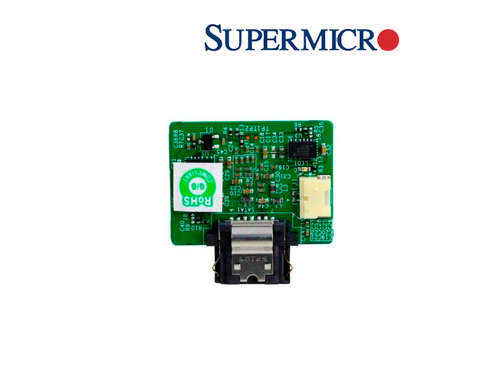Твердотельный модуль Supermicro SATADOM 64GB SATA 6Gs MLC SSD-DM064-SMCMVN1
