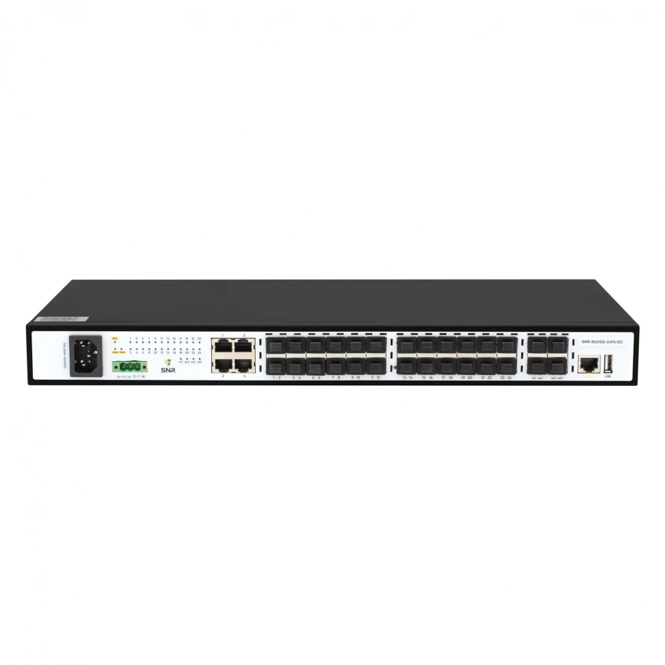 Коммутатор SNR SNR-S5210G-24FX-DC