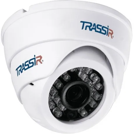 Видеокамера IP Trassir TR-D8121IR2W 2.8мм белый в Санкт-Петербурге