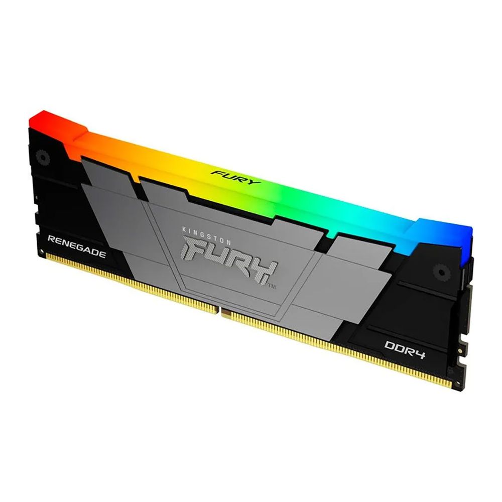 Память оперативная/ Kingston 64GB 3200MHz DDR4 CL16 DIMM (Kit of 2) FURY Renegade RGB