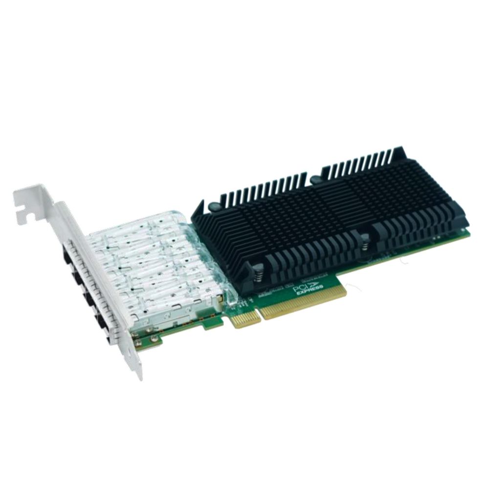 LRES1027PF-4SFP28 PCIe v4.0 x8 4*SFP28 10/25G NIC Card (303851)