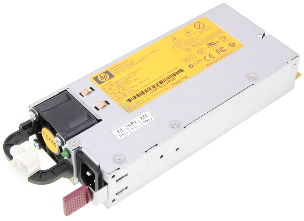 HSTNS-PL18 Блок питания HP 750W PS DL360 DL380 G6 G7