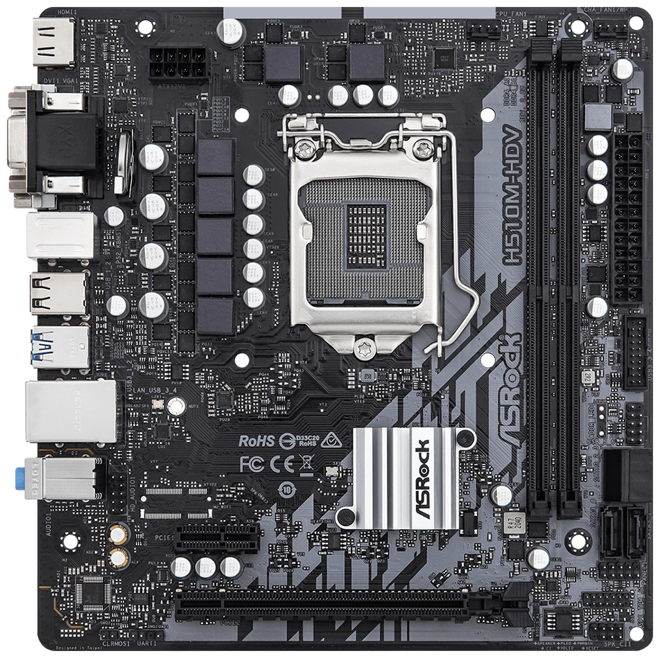 Материнская плата Asrock H510M-HDV R2.0
