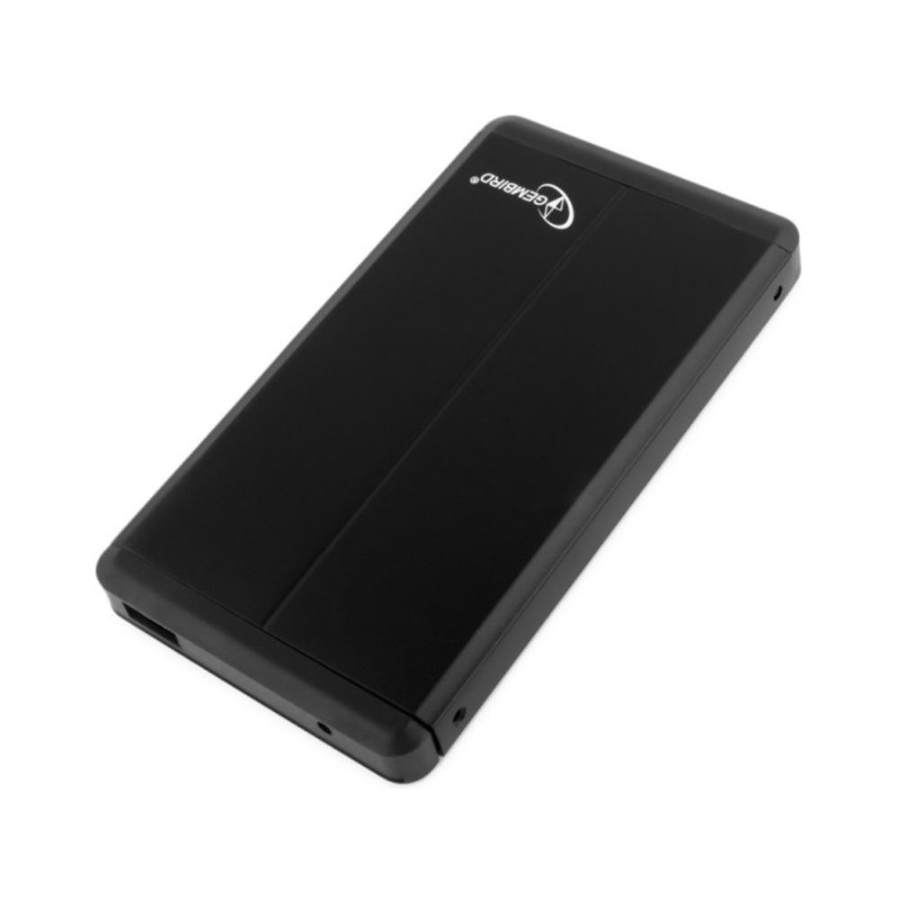Внешний корпус 2.5" Gembird EE2-U3S-2, черный, USB 3.0, SATA, металл Gembird {100} (205588)