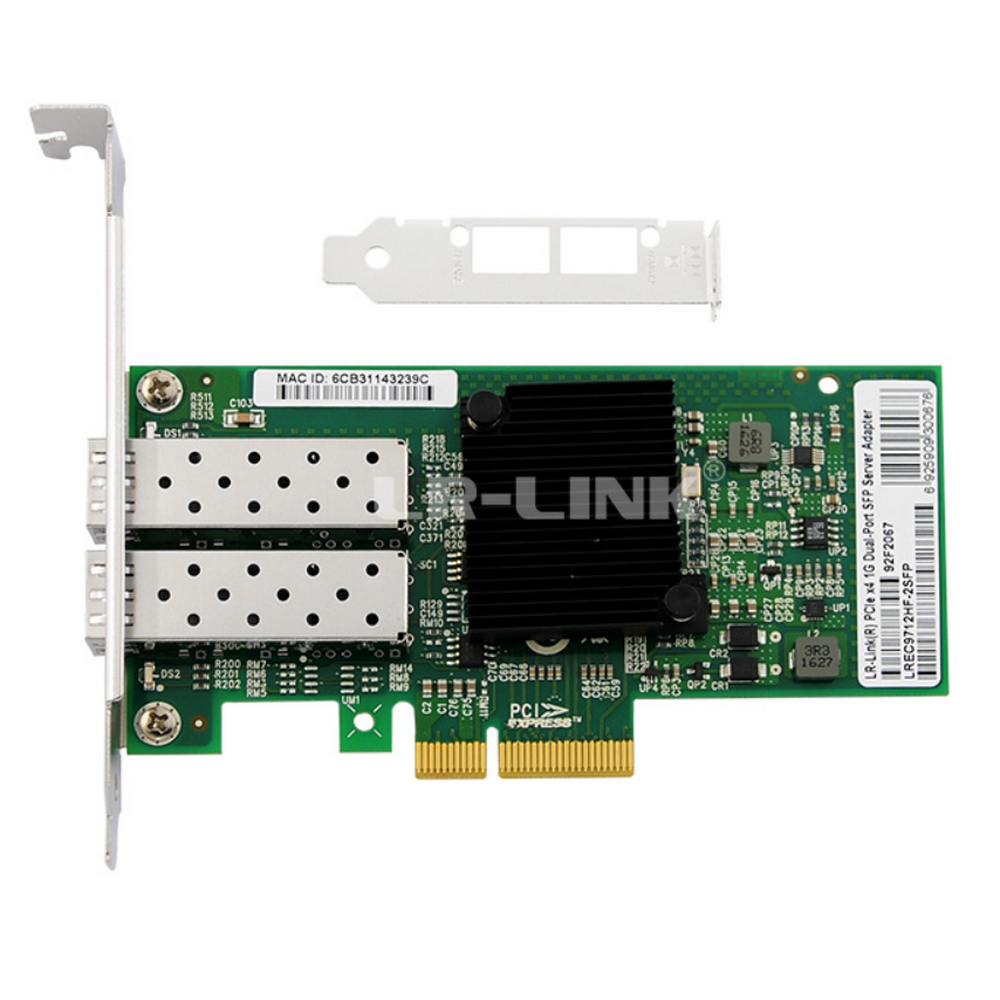 Сетевой адаптер PCIE 1GB 2SFP LREC9712HF-2SFP LR-LINK