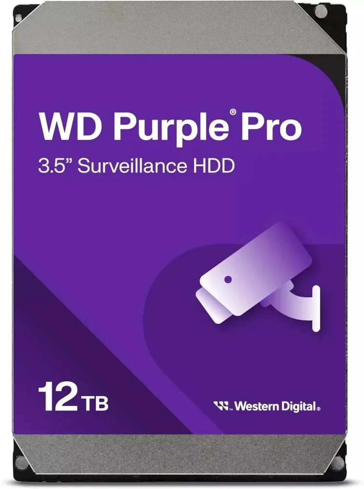 Жесткий диск WD SATA-III 12TB WD122PURP Surveillance Purple Pro в Санкт-Петербурге