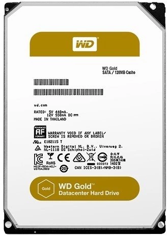 Жёсткий диск Western Digital GOLD 7200RPM (WD4003FRYZ)