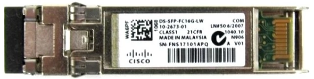 Трансивер Cisco 16Gb FC (DS-SFP-FC16G-LW)