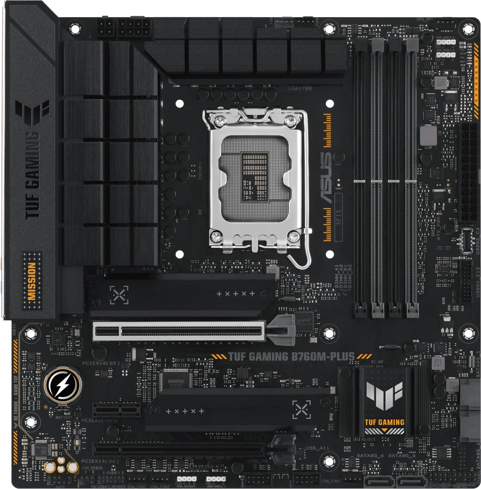 Материнская плата Asus TUF GAMING B760M-PLUS (90MB1ES0-M1EAY0)