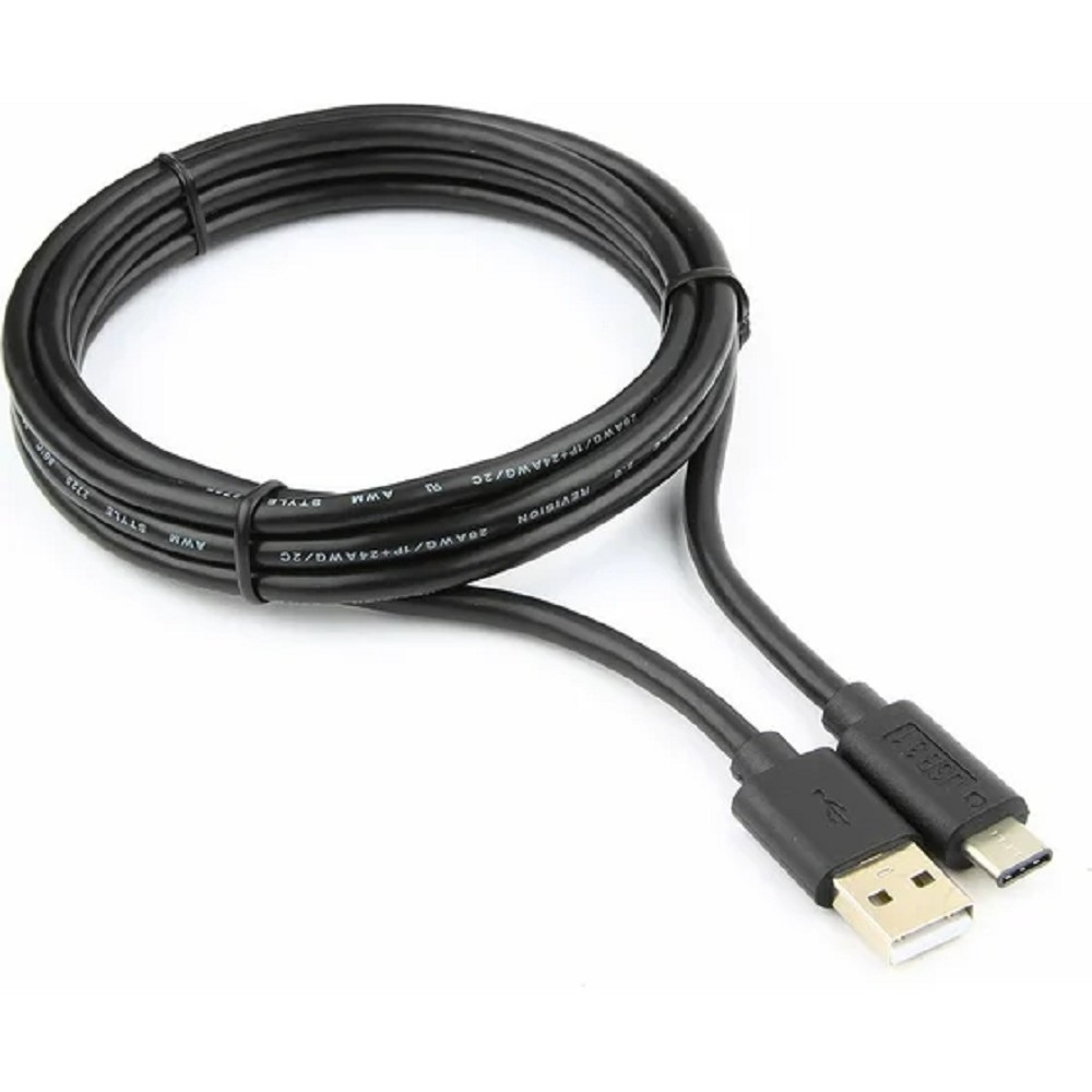 Bion Кабель USB 3.0 AM to Type-C cable (AM/CM), 1.8 m, черный. 5 Гбит/с . 3A (36W) [BXP-CCP-USB2-AMCM-6]