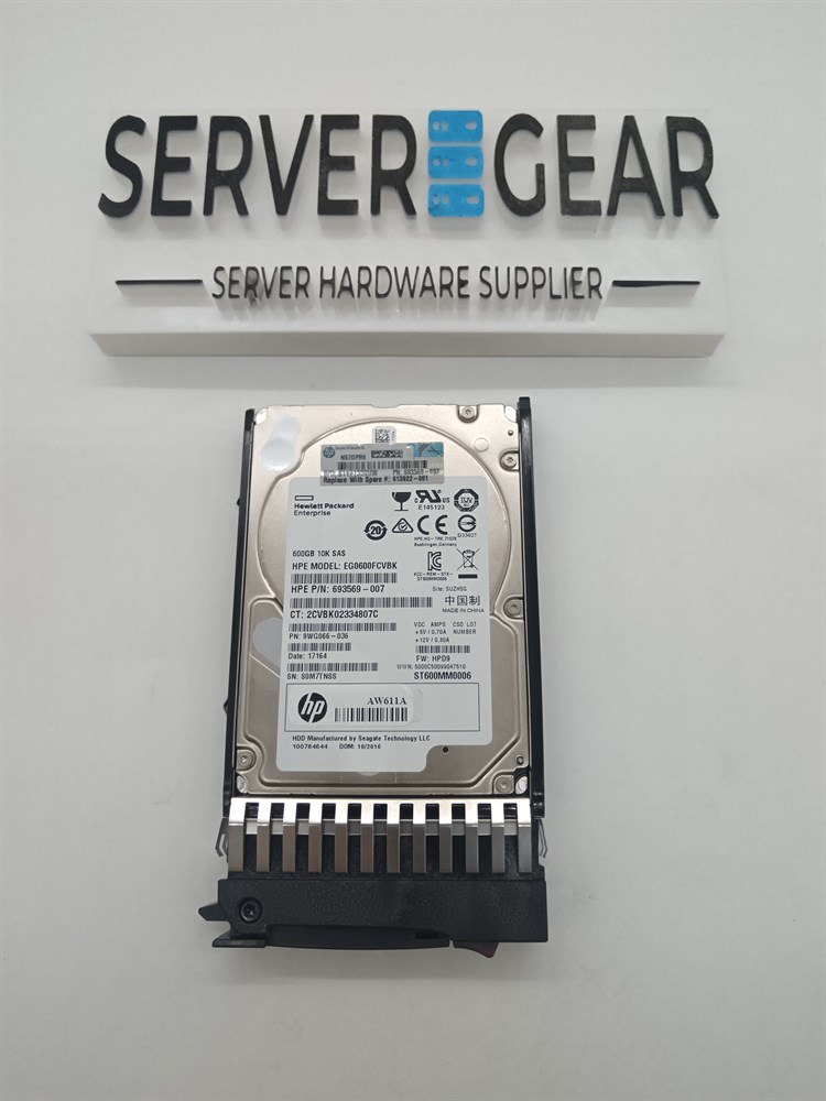 Жесткий диск AW611A HP 600GB 10K