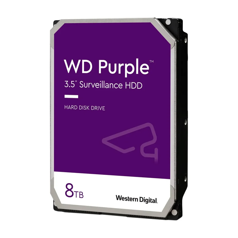 Жесткий диск WD SATA-III 8TB WD85PURZ Surveillance Purple (5640rpm) 256Mb 3.5" в Санкт-Петербурге