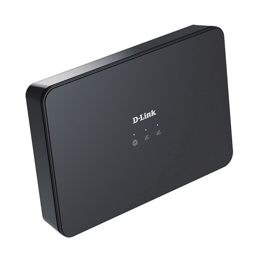 Роутер беспроводной D-Link DIR-815/S (DIR-815/SRU/S1A) AC1200 10/100BASE-TX черный