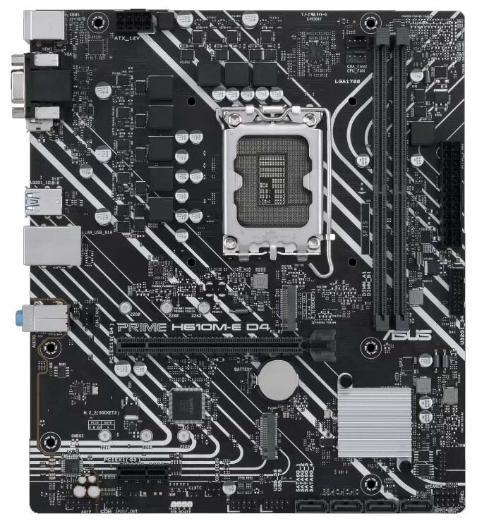 Материнская плата Asus PRIME H610M-E D4-CSM (90MB19N0-M0EAYC)