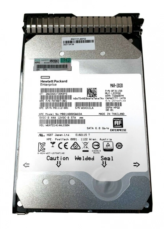 Жёсткий диск HPE P04386-002