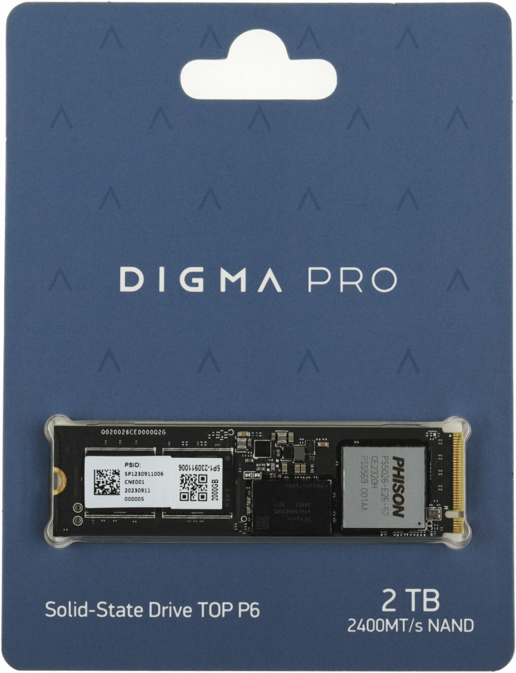 SSD накопитель Digma DGPST5002TP6T4