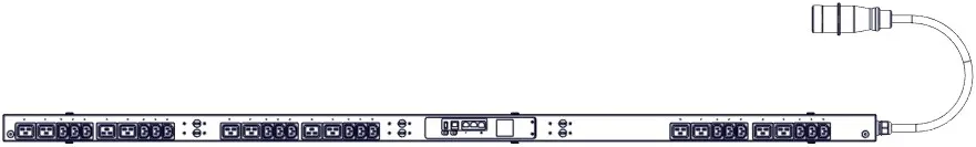 Systeme Electric Uniprom UP8986 | PDU - Управляемый стоечный блок распределения питания