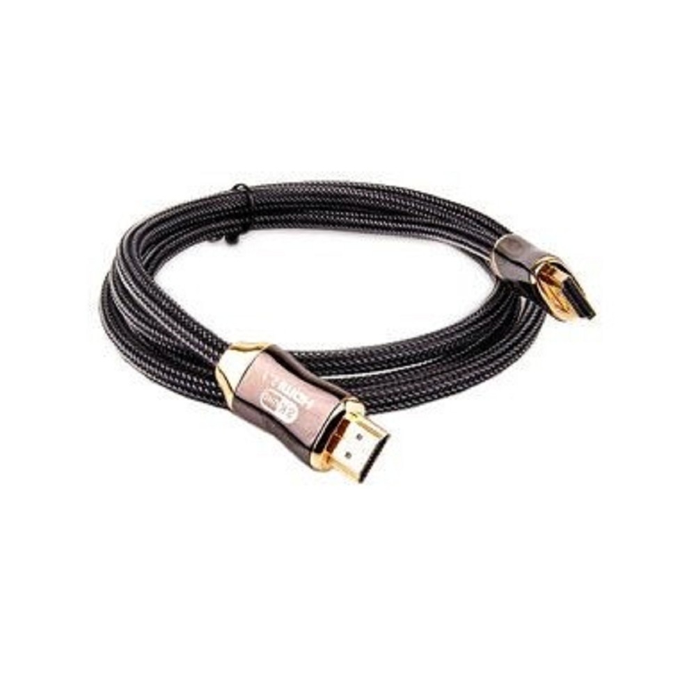 Telecom Кабель HDMI 19M/M,ver. 2.1, 8K@60 Hz 1.5m метал разъемы, нейлоновая оплетка Telecom [06937510844067]