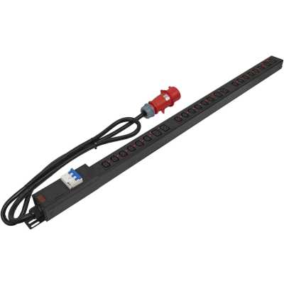 Блок розеток PowerCom PDU-32AV24-18C3-6C9-3P