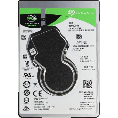 Жесткий диск Seagate BarraCuda 1Tb ST1000LM048