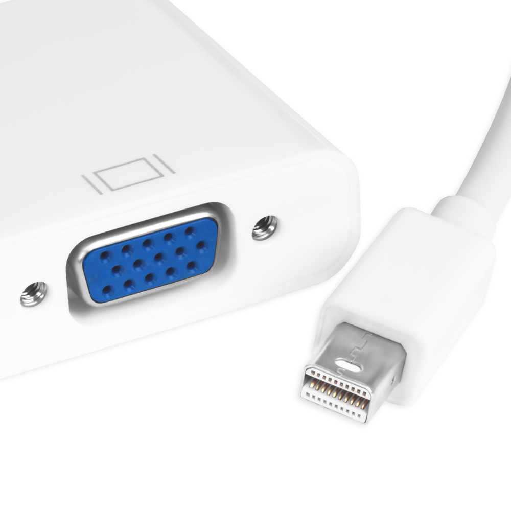 Greenconnect Адаптер-переходник Apple mini DisplayPort 20M > VGA 15F, GCR-MDP2VGA Greenconnect Apple mini DisplayPort 20M > VGA 15F (GCR-MDP2VGA)
