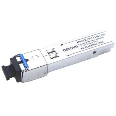 SFP Модуль Osnovo SFP-S1SC13-G-1310-1550
