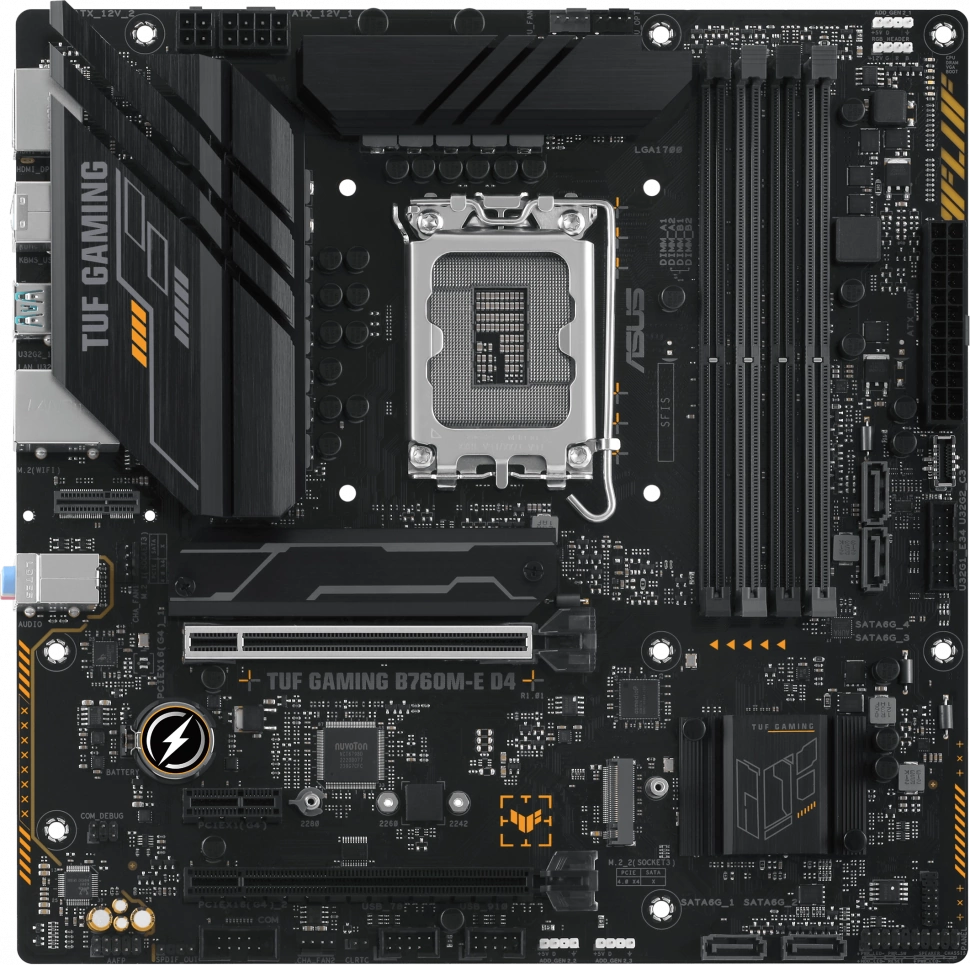 Материнская плата Asus TUF GAMING B760M-E D4 (90MB1E90-M1EAY0)
