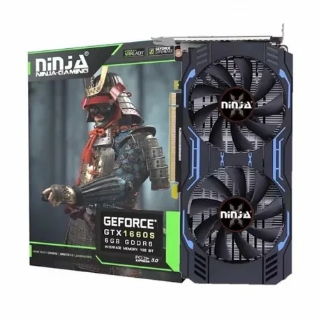 Видеокарта Ninja (Sinotex) Ninja GTX1660SUPER (NK166SF66F) 6GB 192BIT GDDR6 в Санкт-Петербурге