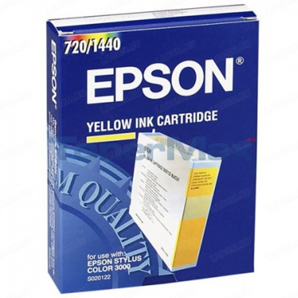 Картридж EPSON C13S020122 жёлтый