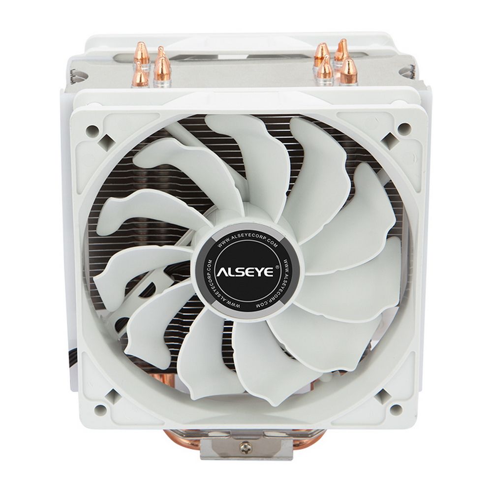 S120D-W Universal, TDP 135W, 2x120FAN, 4 heat pipe, WHITE, PWM, RTL