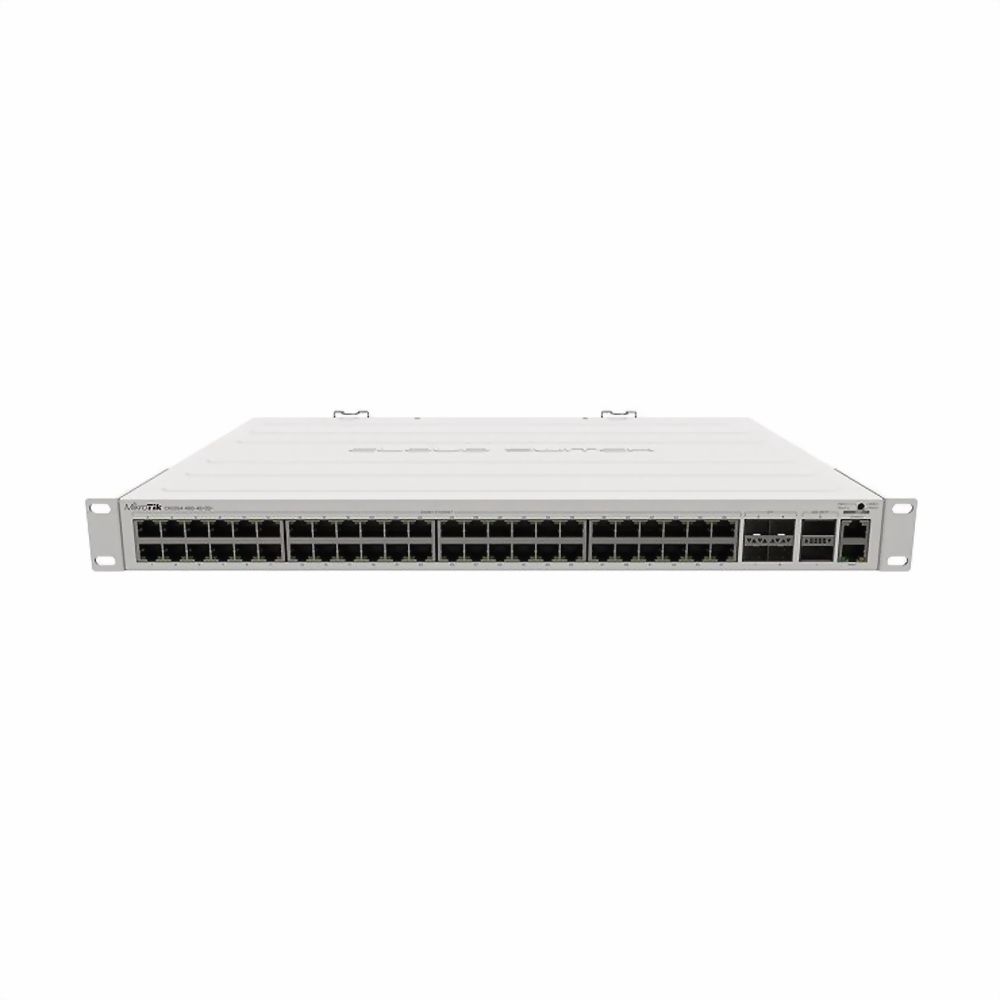 Коммутатор MikroTik CRS354-48G-4S+2Q+RM 1x100Mb 48G 4SFP+ управляемый