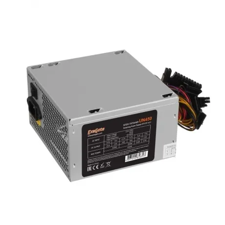 Блок питания ExeGate 450W ATX-UN450 (EX244554RUS) Grey в Санкт-Петербурге