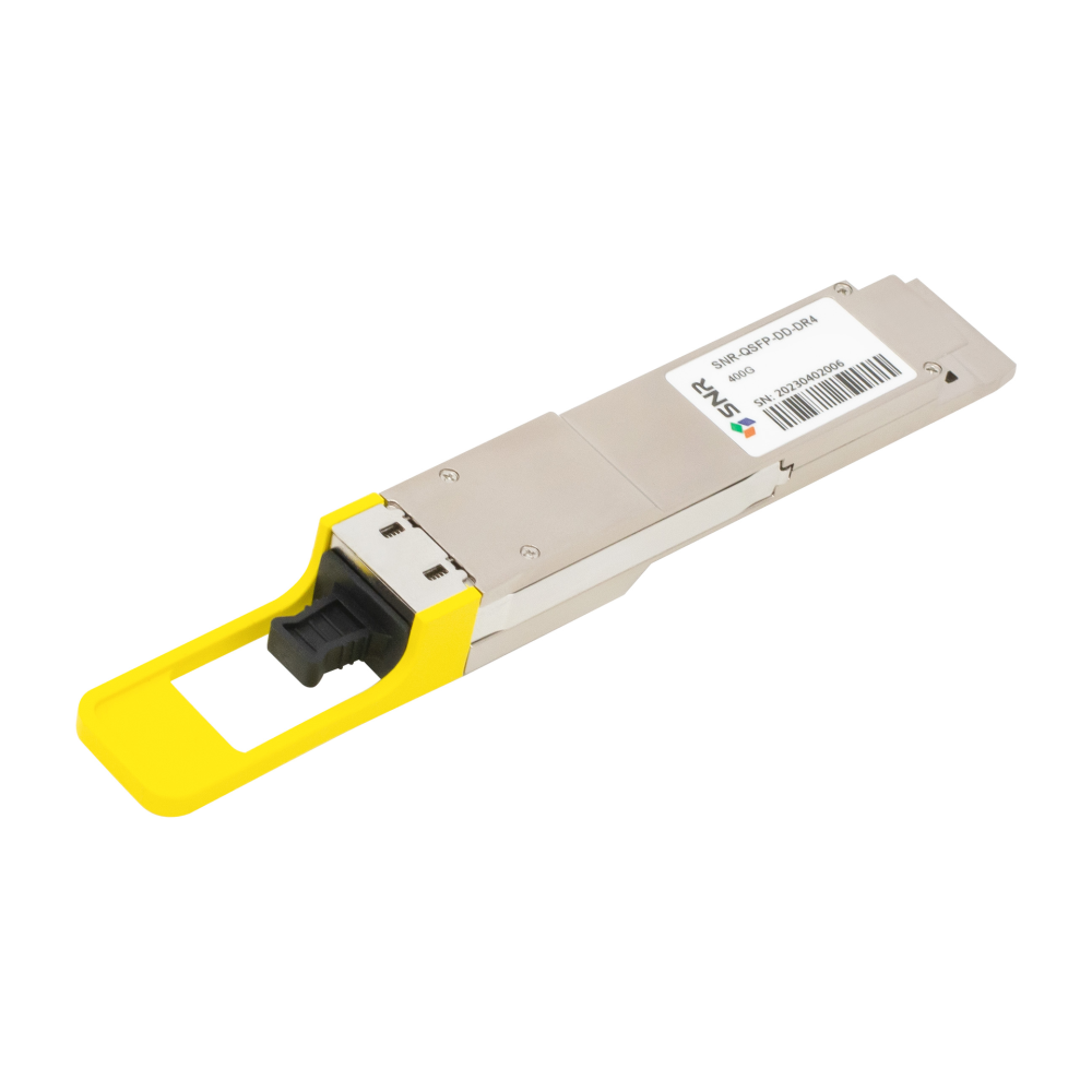 Модуль 400G QSFP-DD 4x100GBASE, разъем MPO, дальность до 500м
