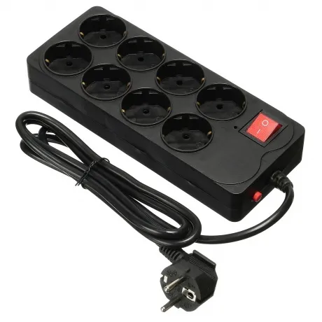 Сетевой фильтр Buro 800SH-1.8-B 1.8м (8 розеток) черный в Санкт-Петербурге