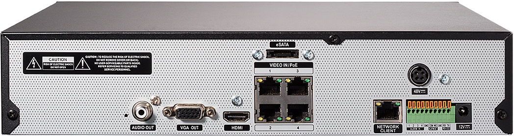 IDIS DR-2304P | 4-канальный Full HD IP-видеорегистратор