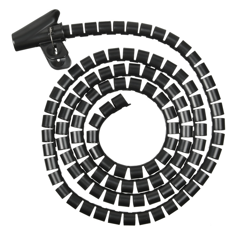 Кабельный органайзер Buro BHP CG202B Spiral Hose 20x2000mm Black