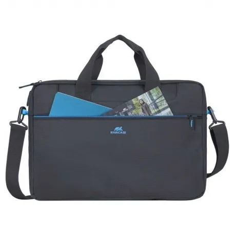 Сумка Riva 8057 для ноутбука 16" черный полиэстер в Санкт-Петербурге
