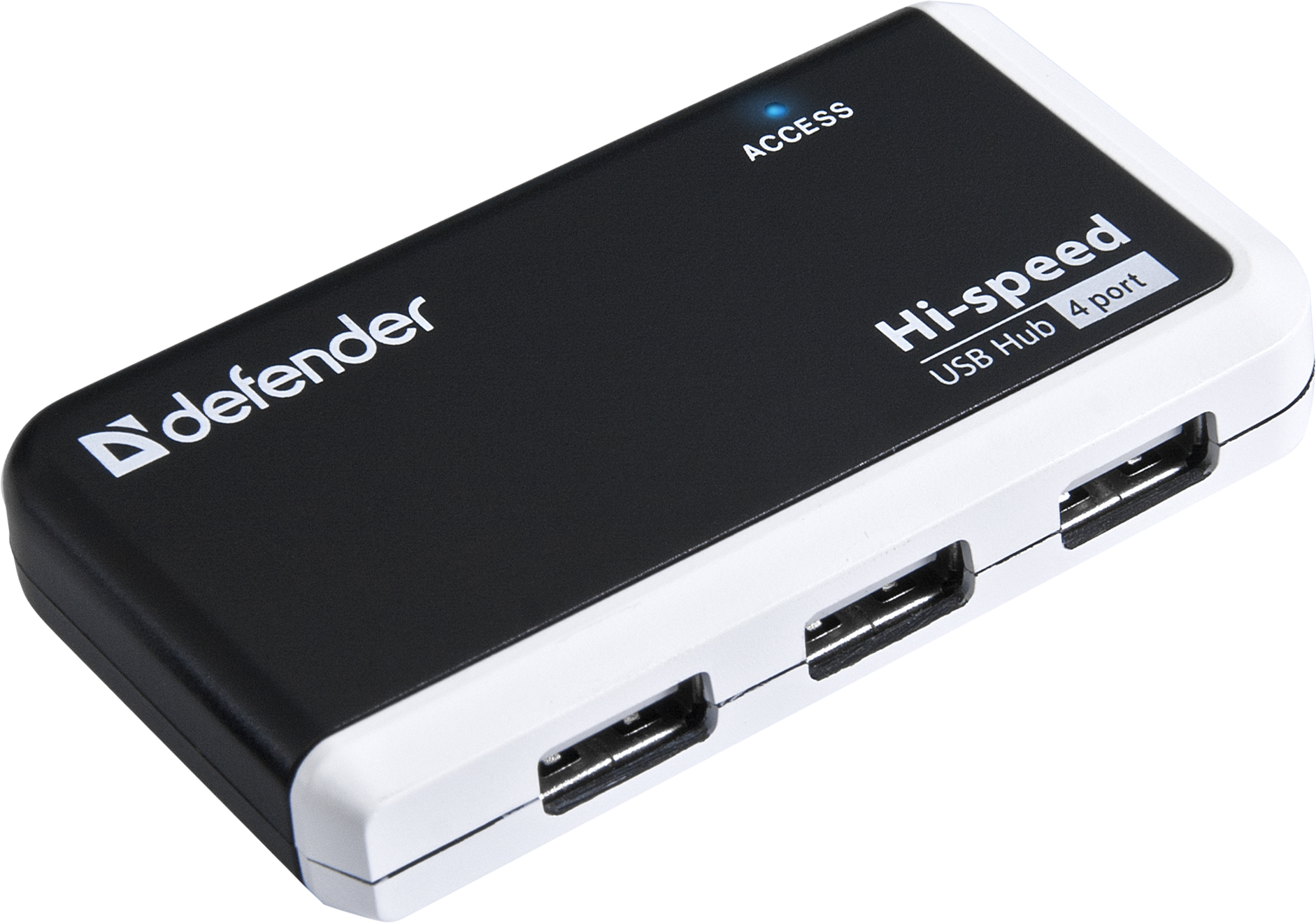 DEFENDER USB QUADRO INFIX USB 2.0, 4 порта, [83504]