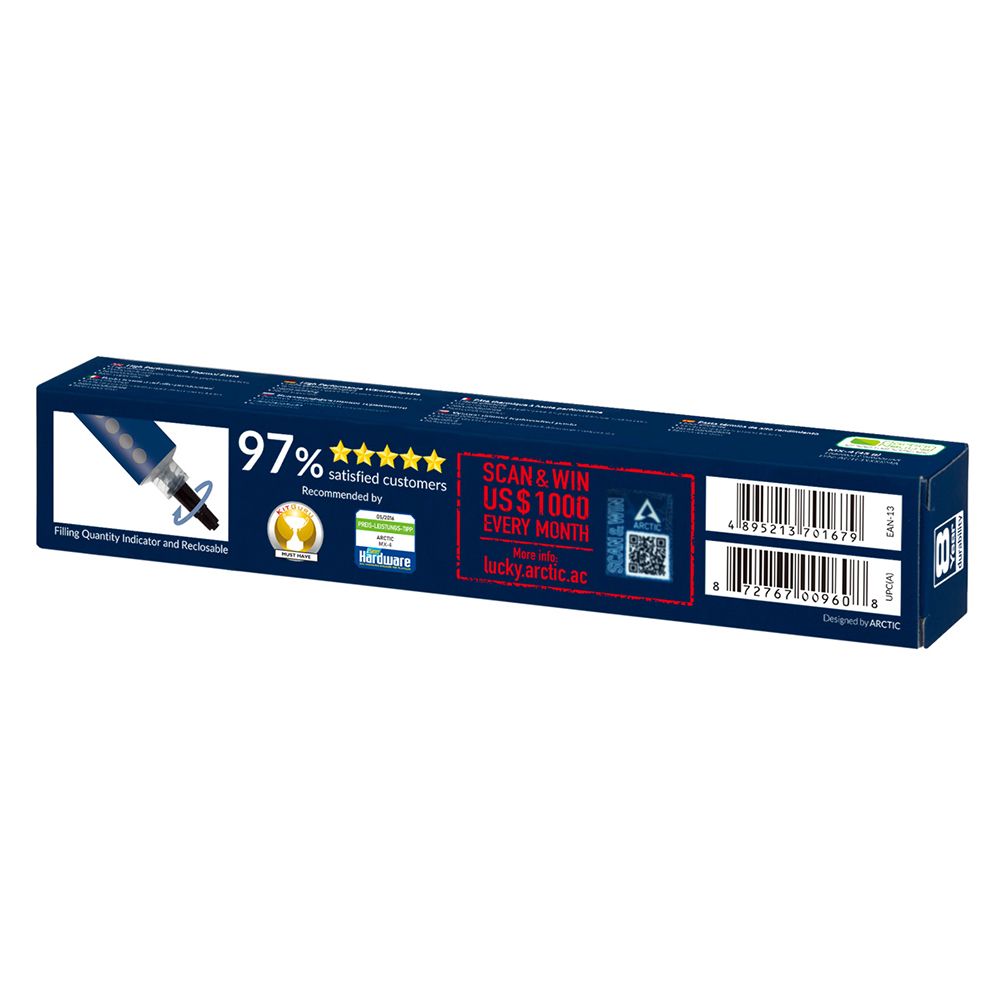 Термопаста Arctic MX-4 45 грамм 2019 Edition (ACTCP00024A) (701679)