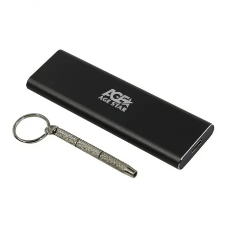 Внешний корпус AgeStar 31UBNV1C (GRAY) черный в Санкт-Петербурге