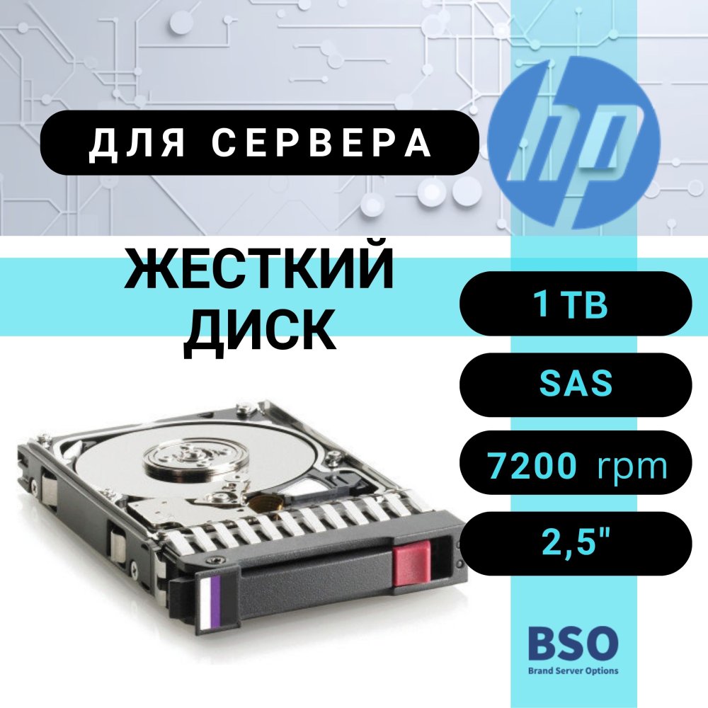 Жесткий диск HP 1TB SAS SFF [605835-B21]