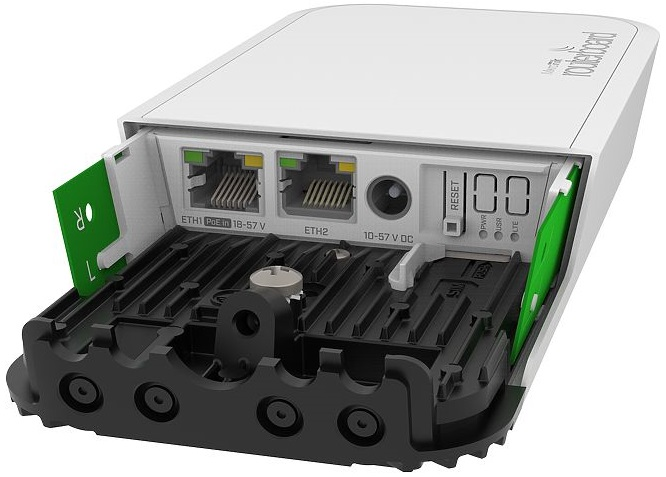 Точка доступа MikroTik wAP ac LTE Kit with four core 710MHz CPU, 128MB RAM, 2x Gigabit LAN, built-in 2.4Ghz 802.11b/g/n Dual Chain wireless with integrated antenna, built-in 5Ghz 802.11an/ac Dual Chain wireless wi (RBwAPGR-5HacD2HnD&R11e-LTE6)