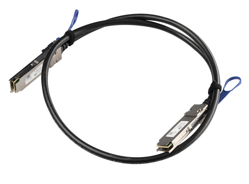 Кабель интерфейсный Mikrotik 100 Gbps QSFP28 direct attach cable, 1m long (XQ+DA0001)