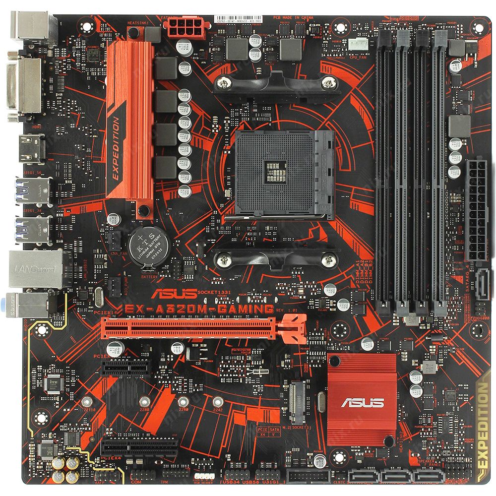 Материнская плата ASUS [EX-A320M-GAMING]