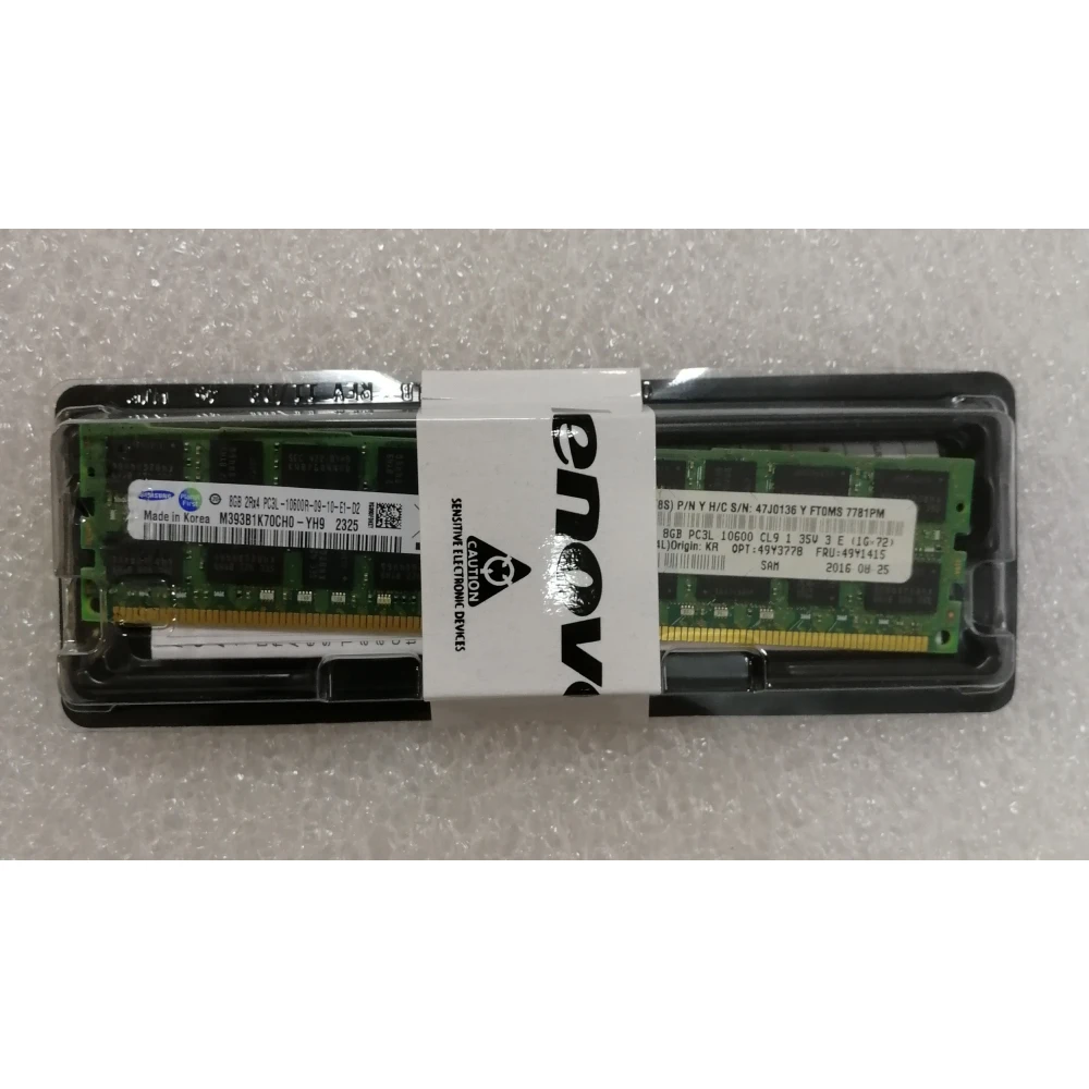 Оперативная память IBM 49Y3778 8G 1333MHz DDR3 90Y3111 серверная RDIMM ECC Registered