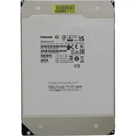 Жесткий диск HDD Toshiba SAS 16Tb (MG08SCA16TE) в Санкт-Петербурге