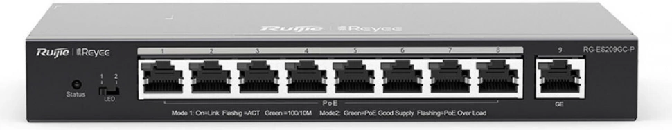 Коммутатор Ruijie RG-ES209GC-P