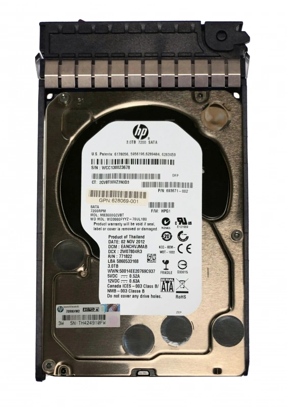 Жёсткий диск HP MB3000GCVBT